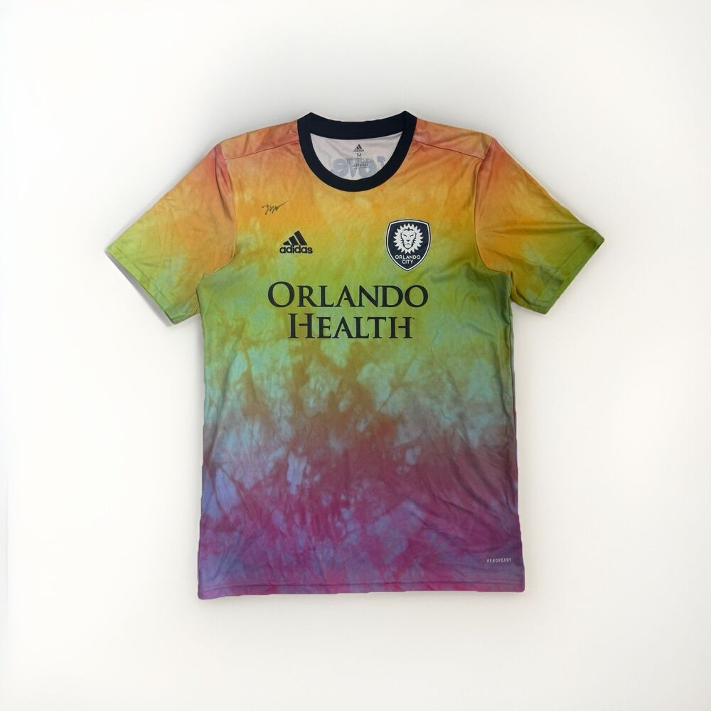 Adidas Orlando City Adult Medium Soccer Jersey Signed Thomas Williams USA Team